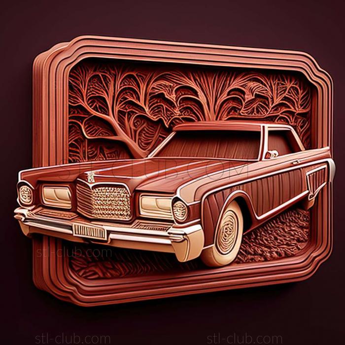 3D модель Lincoln Continental (STL)